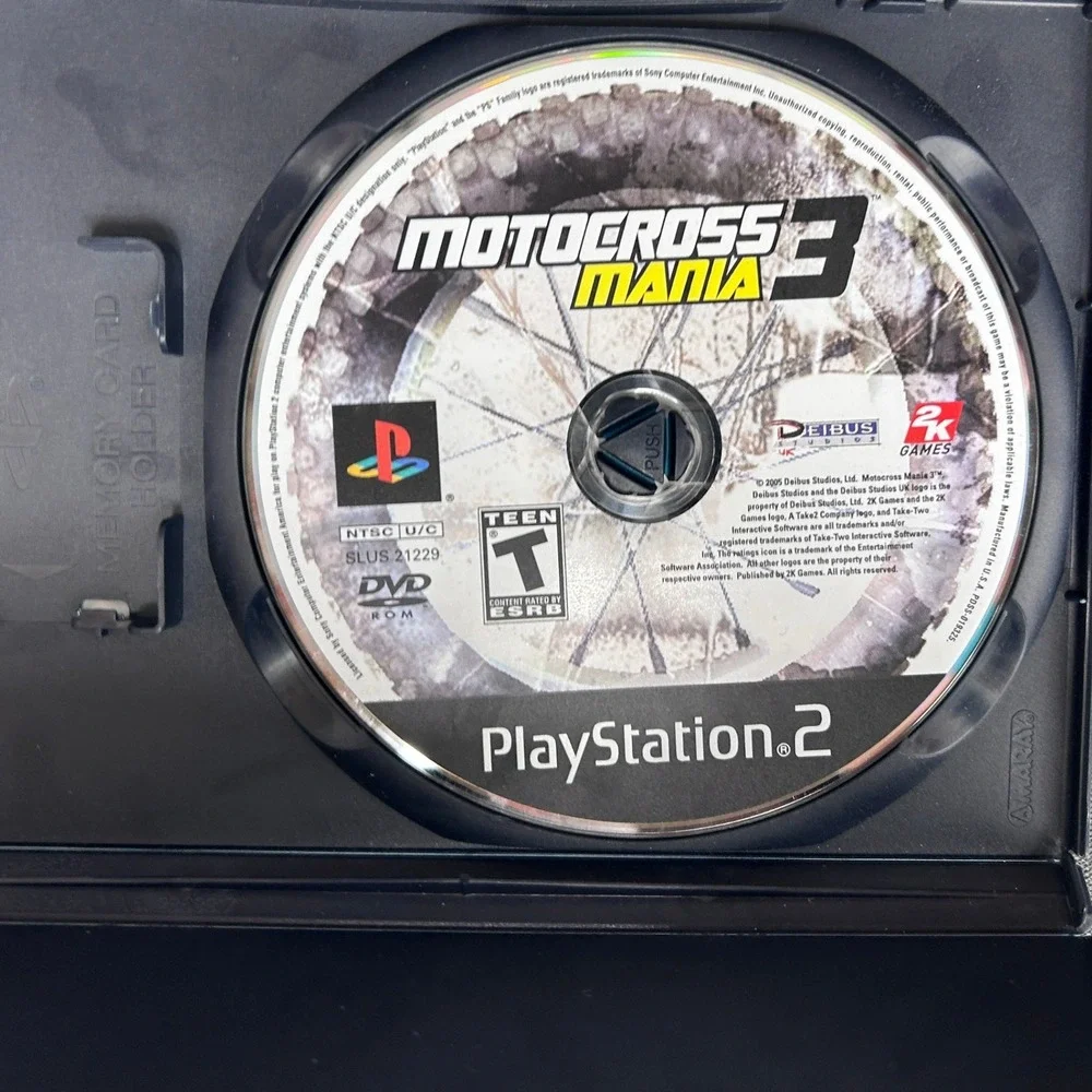 Motocross Mania 3 Sony PlayStation 2 PS2 2005 2K Games Racing NTSC SLUS 21229